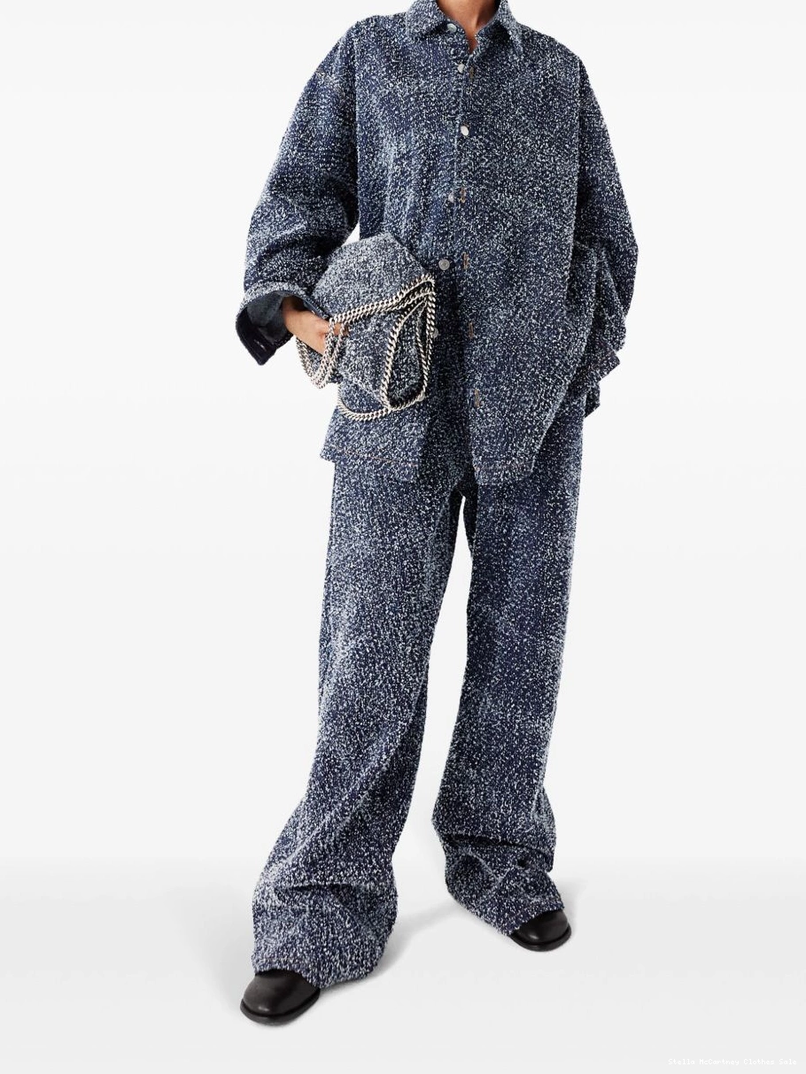 Affordable coat Stella oversized boucle-construction McCartney Women 0819